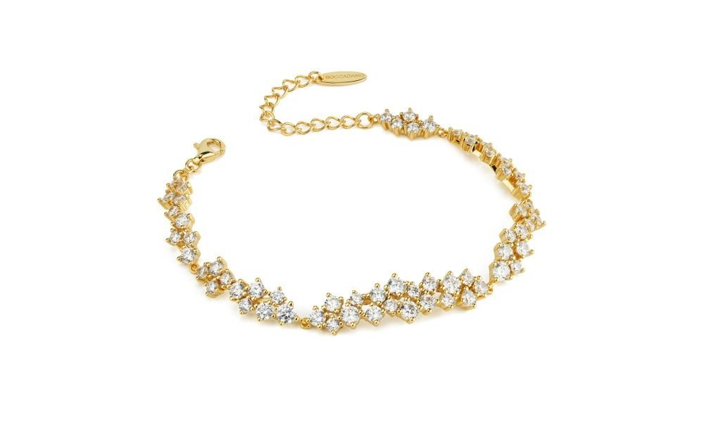 Boccadamo - Bracciale Argento - Oro Giallo - Zirconi