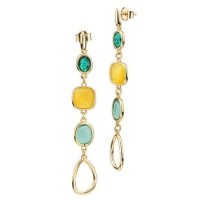 Boccadamo - Orecchini Xor762D - Oro Giallo - Cristalli