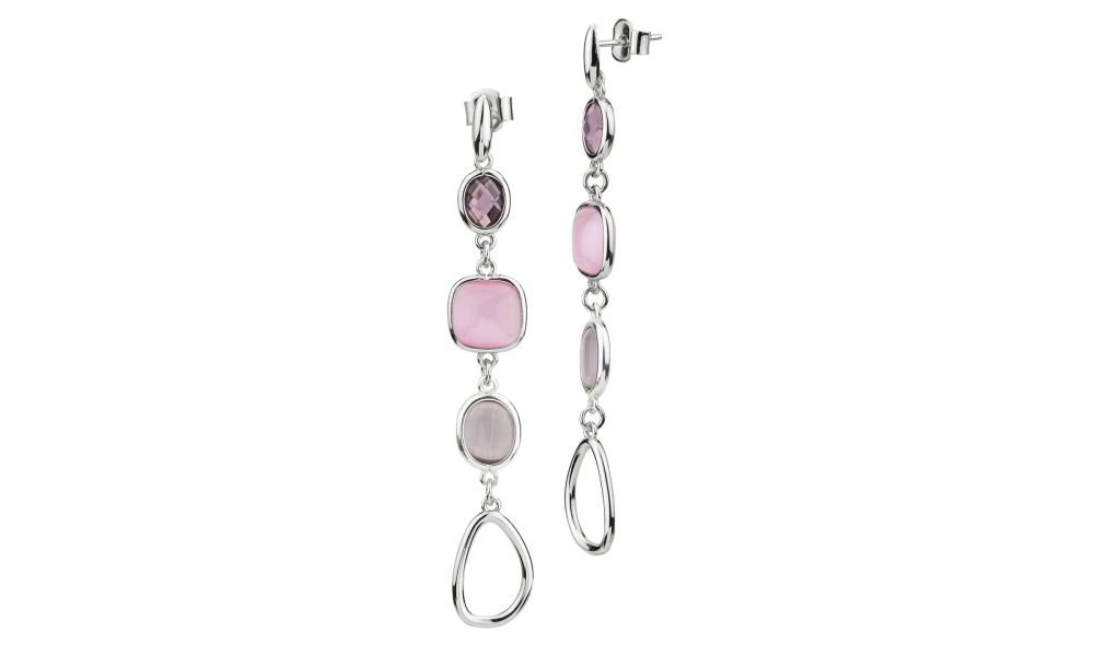 Boccadamo - Xor762 Orecchini - Cristalli Ametista