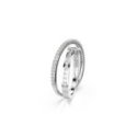 Swarovski - Anello Hyperbola - Placcato Rodio