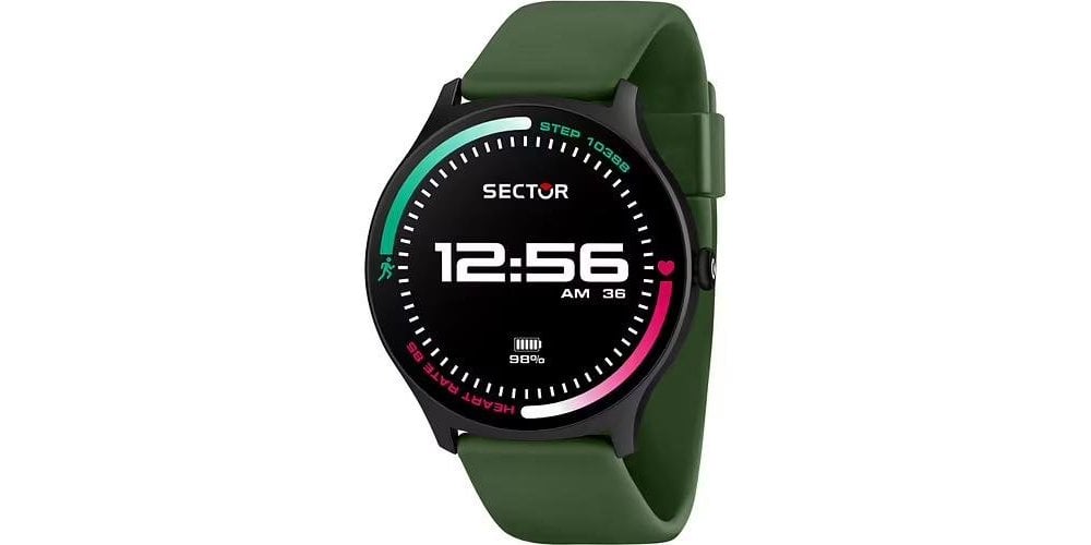 Sector - Orologio S-06 - Uomo - Plastica Verde