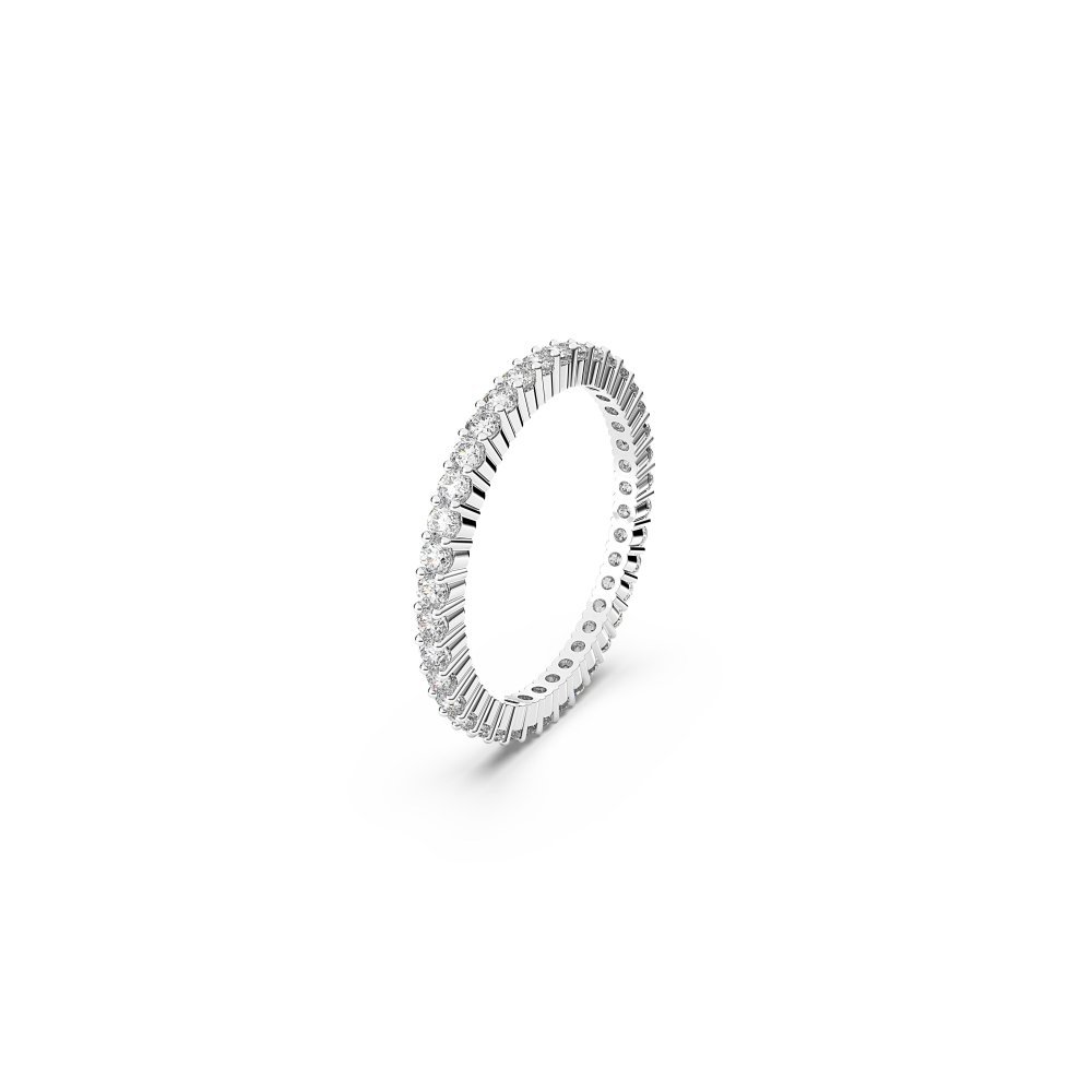 Swarovski - Anello Matrix Vittore - Bianco - Placcato