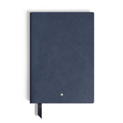 Montblanc - Quaderno Medio - Pelle Sartoriale - Blu