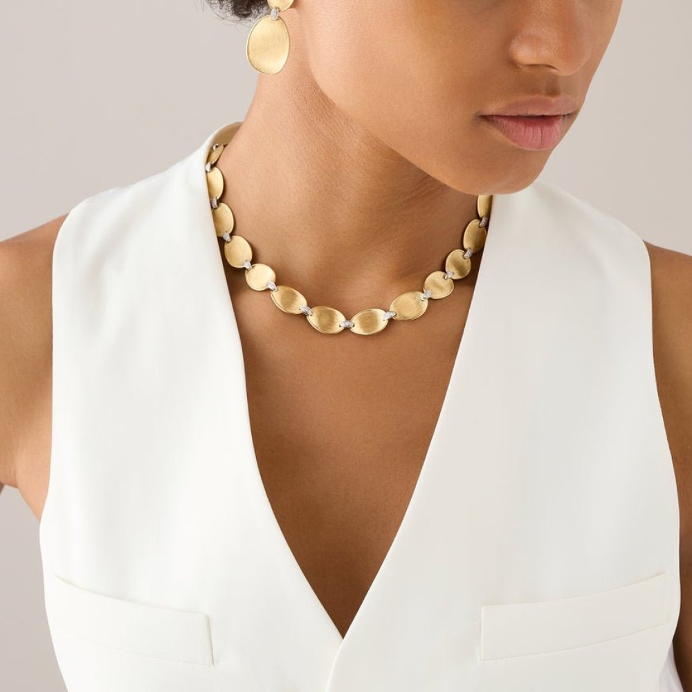 Marco Bicego - Collier Lunaria - Oro - Diamanti