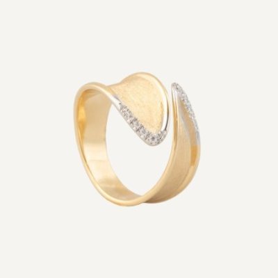 Marco Bicego - Anello Lunaria - Oro Giallo - Diamanti