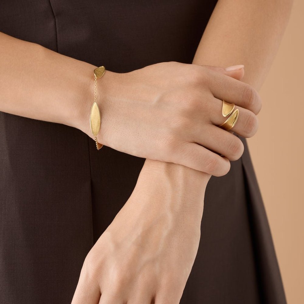Marco Bicego - Anello Lunaria - Oro Giallo - Diamanti