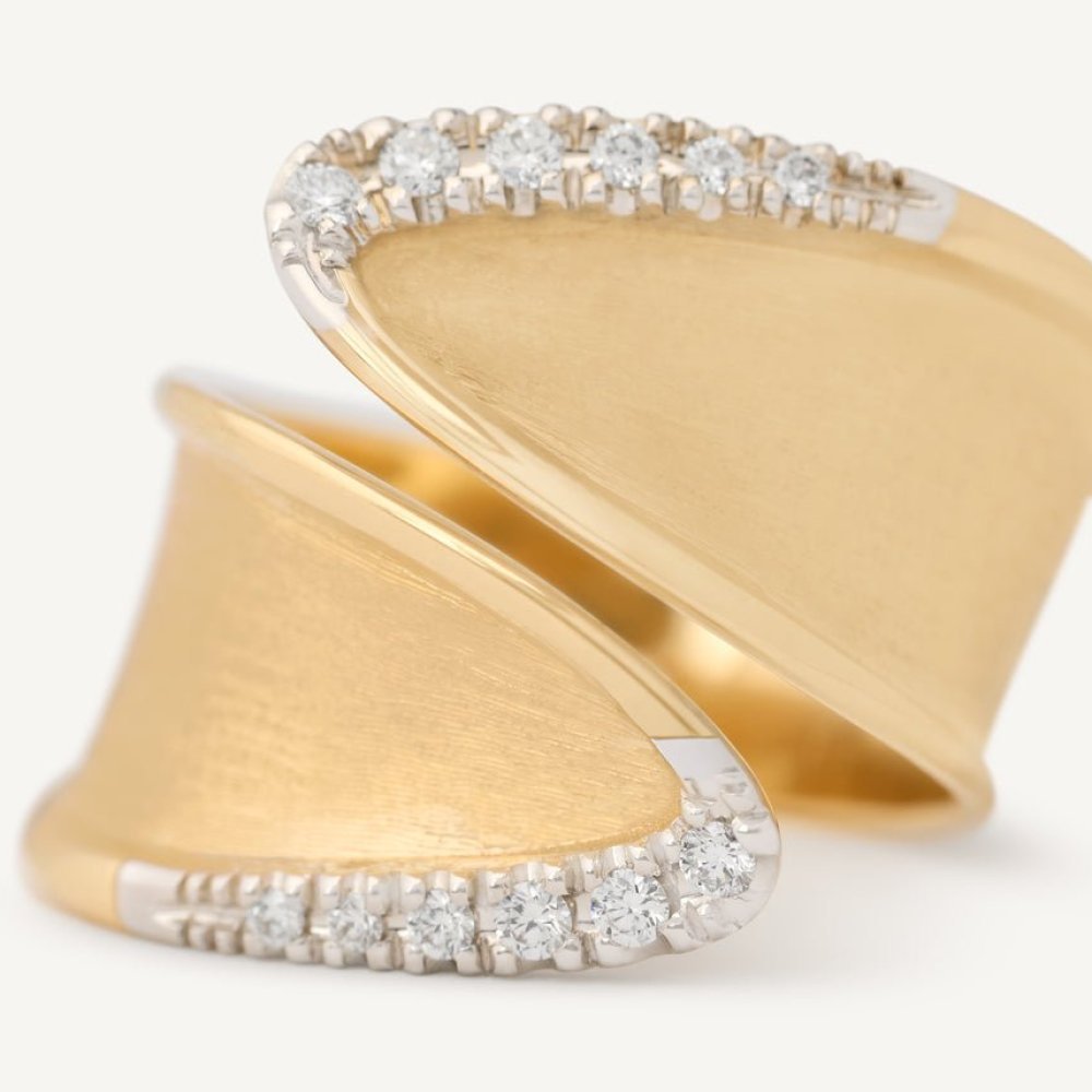 Marco Bicego - Anello Lunaria - Oro Giallo - Diamanti