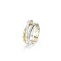 Swarovski - Anello Hyperbola - Mix Di Placcature