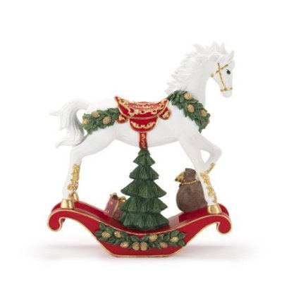 Henriette - Cavallo A Dondolo - Resina - Multicolor