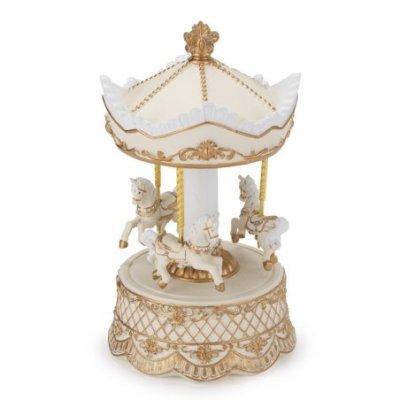 Henriette - Carillon Con Cavalli - Bianco Natale
