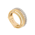 Marco Bicego - Anello 4 Fili - Oro Giallo - Diamanti