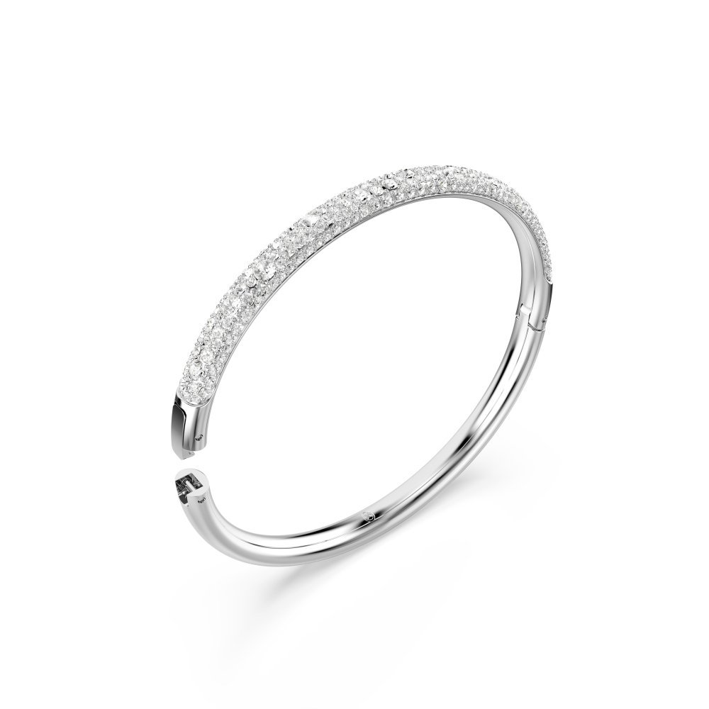 Swarovski - Bracciale Rigido Sublima - Cristalli - Bianco