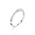 Swarovski - Bracciale Rigido Hyperbola - Cristalli - Bianco