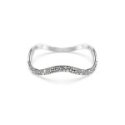 Swarovski - Bracciale Rigido Sublima - Cristalli - Bianco