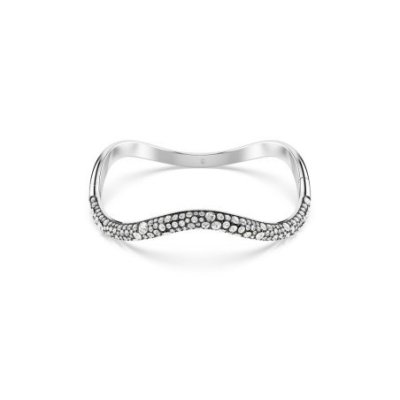 Swarovski - Bracciale Rigido Sublima - Cristalli - Bianco