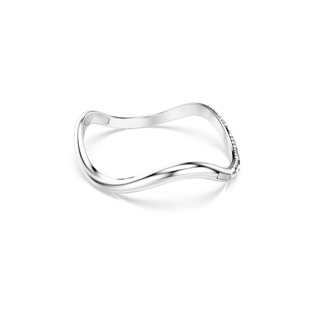 Swarovski - Bracciale Rigido Sublima - Cristalli - Bianco