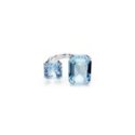 Swarovski - Anello Aperto Millenia - Blu - Placcato Rodio