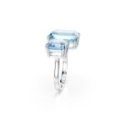 Swarovski - Anello Aperto Millenia - Blu - Placcato Rodio