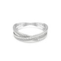 Swarovski - Bracciale Hyperbola - Placcato Rodio - Bianco