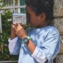 Flik Flak - Neonbrick - Orologio Educativo - Blu