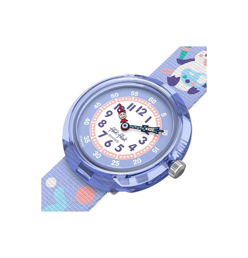 Flik Flak - Arty Animals - Orologio Bambini - Viola
