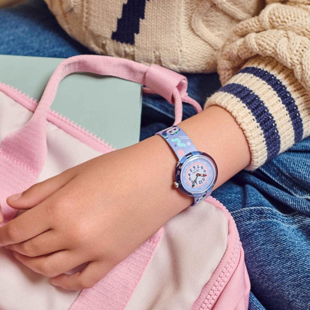 Flik Flak - Arty Animals - Orologio Bambini - Viola