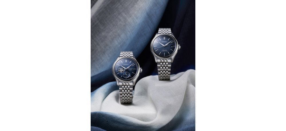 Seiko - Orologio Presage Classic - Automatico - Blu