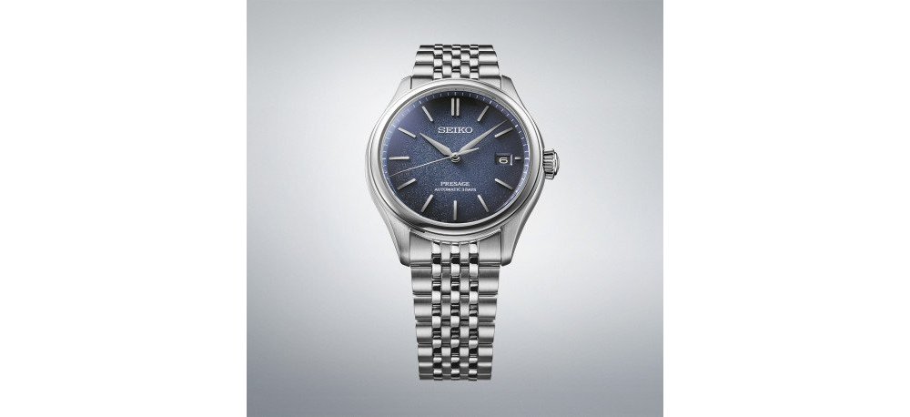 Seiko - Orologio Presage Classic - Automatico - Blu