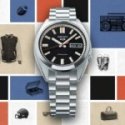 Seiko - Orologio 5 Sports - Automatico - Nero
