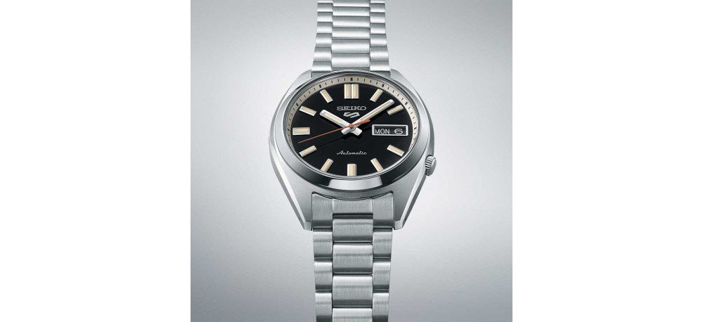 Seiko - Orologio 5 Sports - Automatico - Nero