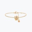 Dada Arrigoni - Bracciale Happy Frog Mini - Oro - Pietre Preziose