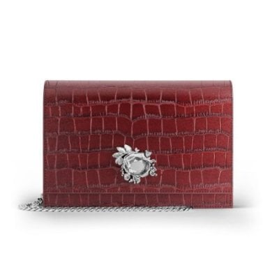 Giovanni Raspini - Pochette Jungle - Pelle Croco