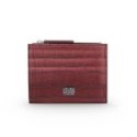 Giovanni Raspini - Portacarte Con Zip - Pelle Croco