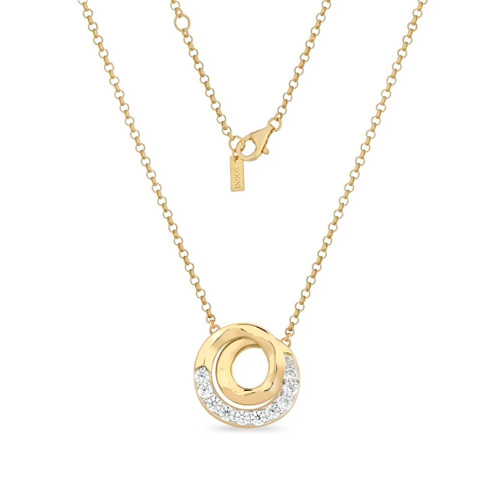 Sogni - Collana In Argento - Zirconi Bianchi