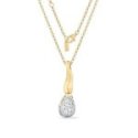 Sogni - Collana Goccia - Argento - Zirconi