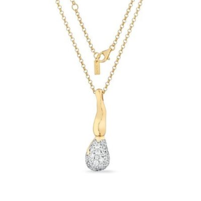 Sogni - Collana Goccia - Argento - Zirconi