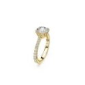 Swarovski - Anello Cocktail Stilla - Bianco - Oro