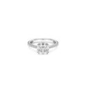 Swarovski - Anello Stilla - Placcato Rodio - Bianco