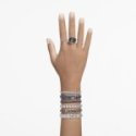Swarovski - Braccialetto Matrix Tennis - Bianco - Placcato Rodio