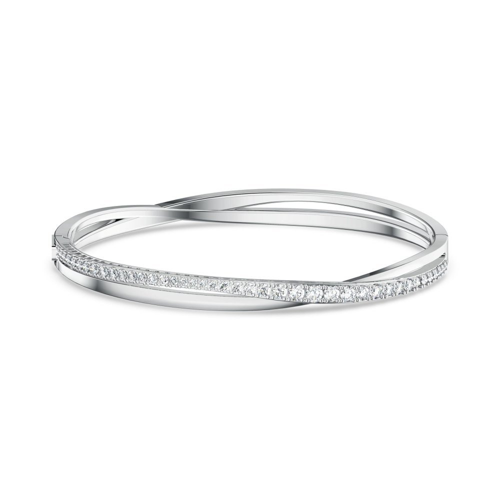 Swarovski - Bracciale Hyperbola - Elegante - Bianco