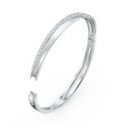Swarovski - Bracciale Hyperbola - Elegante - Bianco