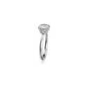 Swarovski - Anello Stilla - Placcato Rodio - Bianco