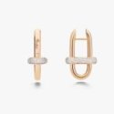 Pomellato - Orecchini Iconica - Oro Rosa - Diamanti