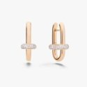 Pomellato - Orecchini Iconica - Oro Rosa - Diamanti