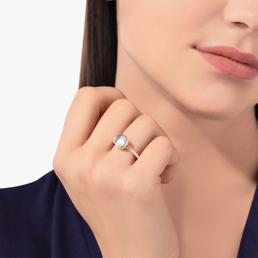 Pomellato - Anello Nudo Petit - Oro Rosa - Topazio