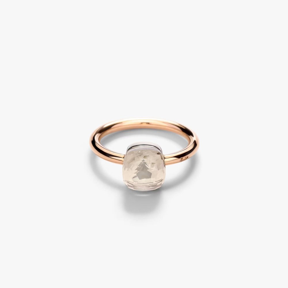Pomellato - Anello Nudo Petit - Oro Rosa - Topazio