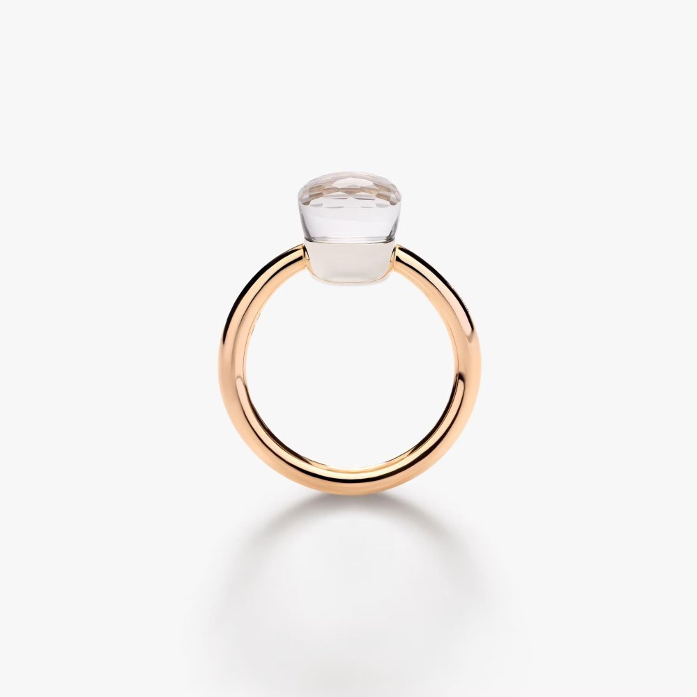 Pomellato - Anello Nudo Petit - Oro Rosa - Topazio