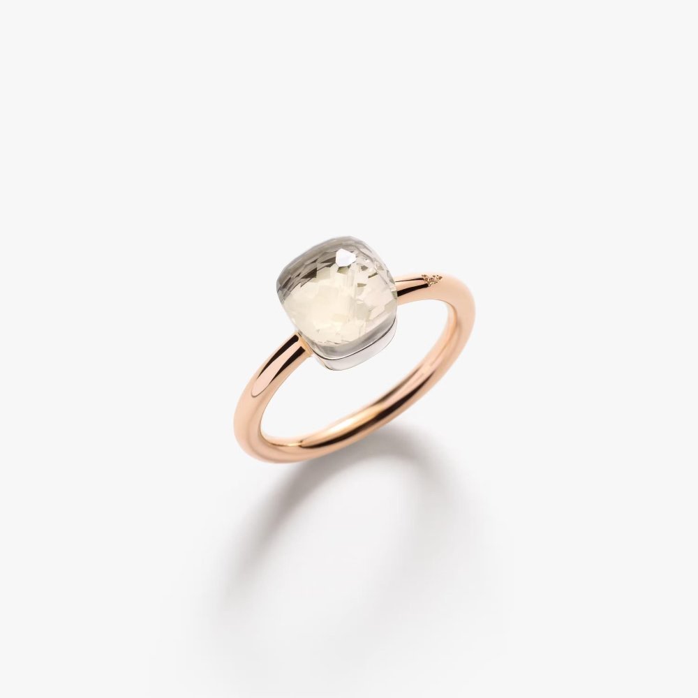 Pomellato - Anello Nudo Petit - Oro Rosa - Topazio