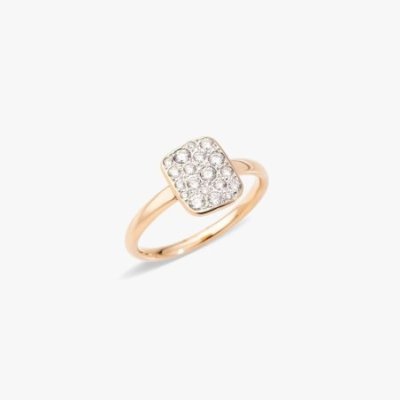 Pomellato - Anello Sabbia - Oro Rosa - Diamanti