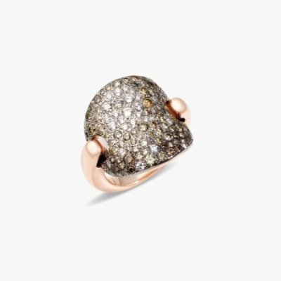 Pomellato - Anello Sabbia - Oro Rosa - Diamanti
